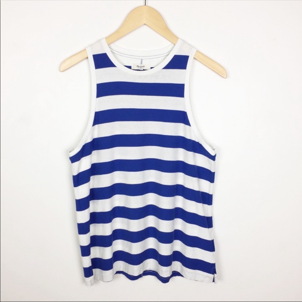 Madewell Wide Stripe Tank - Picture 4 of 11